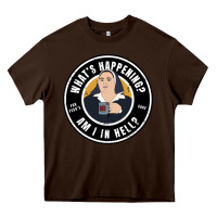Chocolate Brown derry girls sister michael quote Heavy Core Tee - lanVoArt