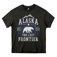 Asphalt alaska the last frontier shirt   adventure alaskan home gift t shirt Heavy Core Tee - lanVoArt