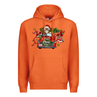 Carrot merry christmas truck gnomies Premium Hoodie - FaDigitalArtStudio