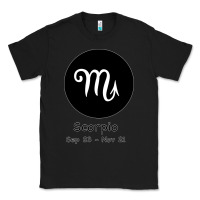 Black Scorpio Horoscope Classic Tee - Bettercallsaul