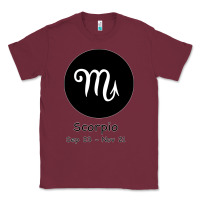 Burgundy Scorpio Horoscope Classic Tee - Bettercallsaul