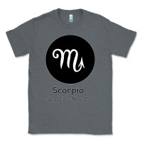 Charcoal Heather Scorpio Horoscope Classic Tee - Bettercallsaul