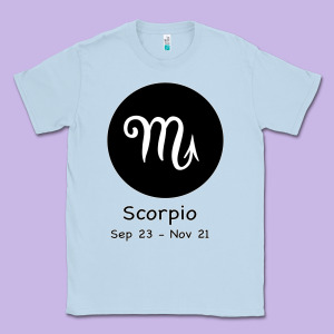 Scorpio Horoscope Classic Tee Designed By Bettercallsaul