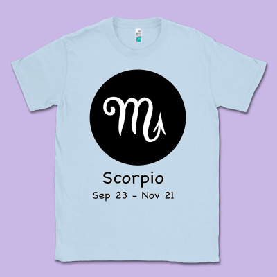 Scorpio Horoscope Classic Tee Designed By Bettercallsaul
