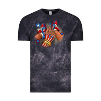 Cloud Black America afro girl sneakers Vintage Tee - RanaPortraitStore