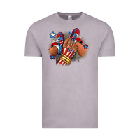 Vintage Zinc America afro girl sneakers Vintage Tee - RanaPortraitStore