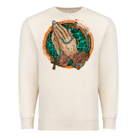Sandshell god bless you Premium Sweatshirt - RacoonDesign
