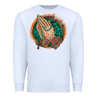 White god bless you Premium Sweatshirt - RacoonDesign