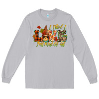 Moon Dust i think i love fall most of all Long Sleeve Tee - CowGirlArtShop