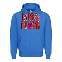True Royal Mis Steal Your Heart Zipper Hoodie - CowhideDigitalArt