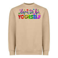 Mushroom Western Dare To Be Yourself LGBTQ Heavyweight Sweatshirt - BundleAndBundleShop