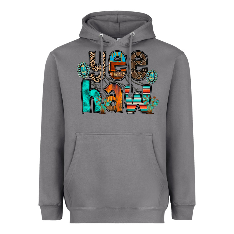 Yee Haw Heavyweight Hoodie by RacoonDesign | Teevron