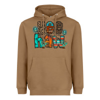 Toasted Coconut yee haw Heavyweight Hoodie - RacoonDesign