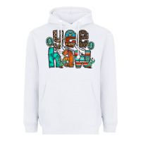 White yee haw Heavyweight Hoodie - RacoonDesign