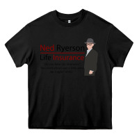 Black ned ryerson life insurance. groundhog day Heavy Core Tee - lanVoArt