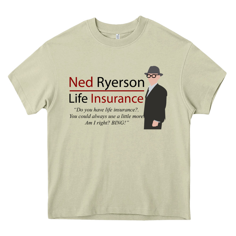 Ned Ryerson Life Insurance. Groundhog Day Heavy Core Tee by lanVoArt | Teevron