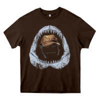 Chocolate Brown here's to swimmin' with bow legged women. Heavy Core Tee - lanVoArt