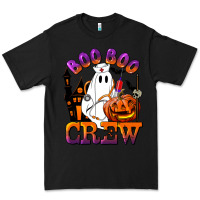 Black Boo Boo Crew Nurse Premium Tee - LillyAllenDesigns