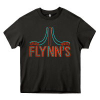 Asphalt flynns place   tron   1980s Heavy Core Tee - lanVoArt