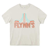Cream flynns place   tron   1980s Heavy Core Tee - lanVoArt