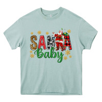 Arona Santa Baby With Santa Heavy Core Tee - BundleAndBundleShop