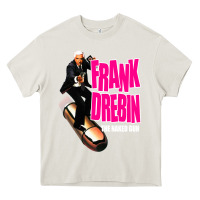 Cream frank drebin Heavy Core Tee - lanVoArt
