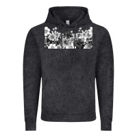Vintage Black black and white floral Vintage Hoodie - TumblerDesignByShophia
