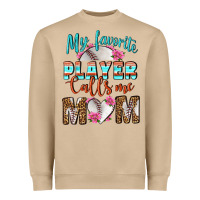 Mushroom My Favorite Player Calls Me Mom Heavyweight Sweatshirt - BundleAndBundleShop