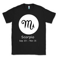 Black Scorpio Horoscope Classic Tee - Bettercallsaul