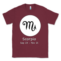 Burgundy Scorpio Horoscope Classic Tee - Bettercallsaul