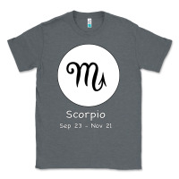 Charcoal Heather Scorpio Horoscope Classic Tee - Bettercallsaul