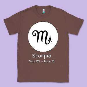 Scorpio Horoscope Classic Tee Designed By Bettercallsaul