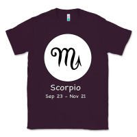 Plum Scorpio Horoscope Classic Tee - Bettercallsaul