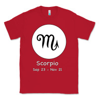 Red Scorpio Horoscope Classic Tee - Bettercallsaul