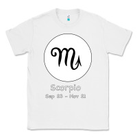 White Scorpio Horoscope Classic Tee - Bettercallsaul
