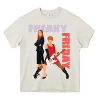 Cream lindsay lohan freaky friday Heavy Core Tee - lanVoArt