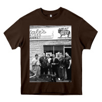 Chocolate Brown the sopranos family Heavy Core Tee - lanVoArt