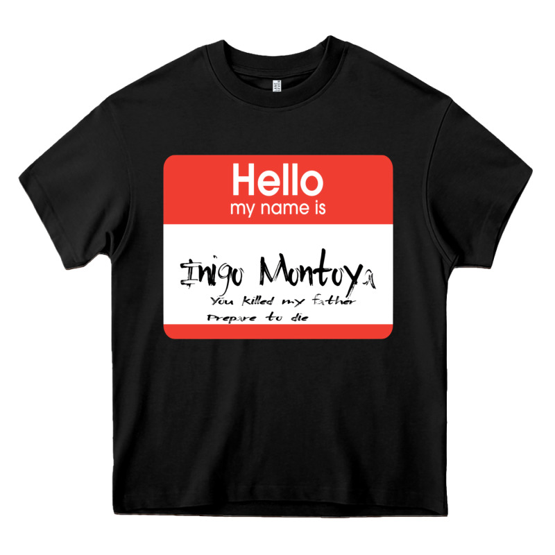 Hello My Name Is Inigo Montoya [princess Bride] Heavy Core Tee by lanVoArt | Teevron