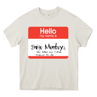 Cream hello my name is inigo montoya [princess bride] Heavy Core Tee - lanVoArt