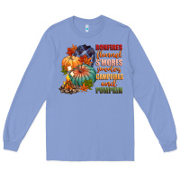 Colony Blue bonfires flannels smores campfires and pu Long Sleeve Tee - CowGirlArtShop