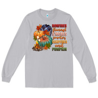 Moon Dust bonfires flannels smores campfires and pu Long Sleeve Tee - CowGirlArtShop