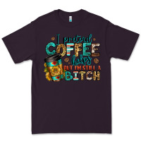 Plum i pretend coffee helps but i'm still a bitch Premium Tee - Jasminsmagicworld