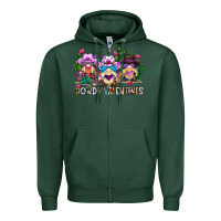 Sports Green howdy valentines Zipper Hoodie - CowhideDigitalArt