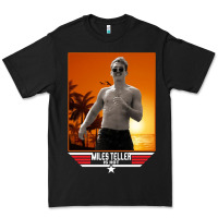 Black rooster topgun retro Premium Tee - lanVoArt
