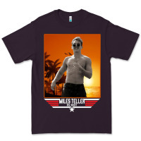 Plum rooster topgun retro Premium Tee - lanVoArt