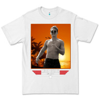 White rooster topgun retro Premium Tee - lanVoArt