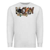 Oatmeal Heather hockey mom Premium Sweatshirt - RacoonDesign