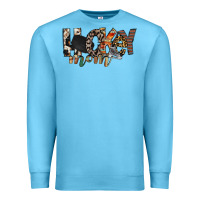 Ocean Blue hockey mom Premium Sweatshirt - RacoonDesign