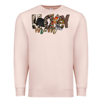 Pale Pink hockey mom Premium Sweatshirt - RacoonDesign