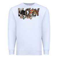 White hockey mom Premium Sweatshirt - RacoonDesign